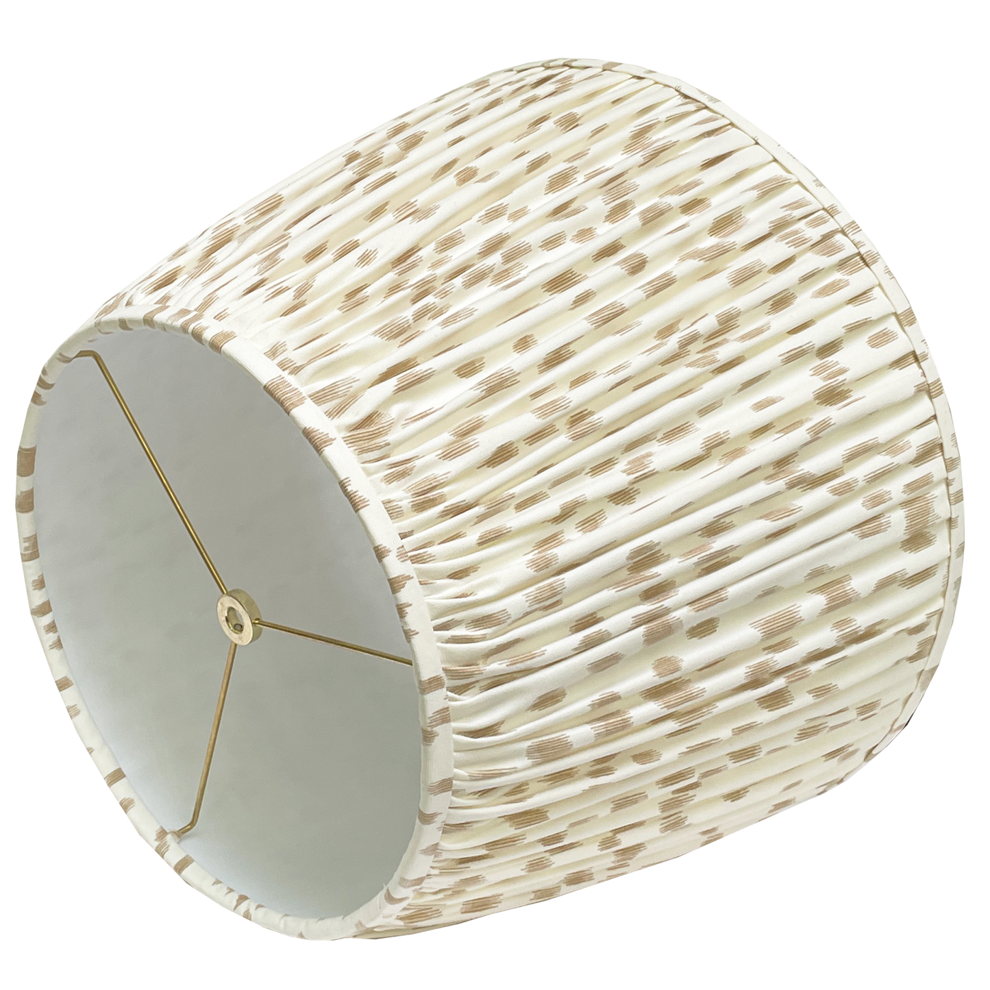 Designer Animal Print Gathered Lamp Shade - Small - Multiple Color Options