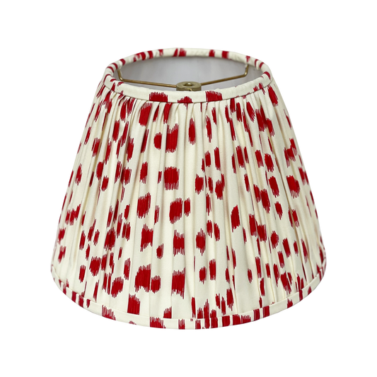 Designer Animal Print Gathered Lamp Shade - Small - Multiple Color Options