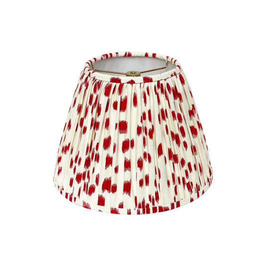 Designer Animal Print Gathered Lamp Shade - Small - Multiple Color Options